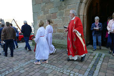 Karfreitgasliturgie und Karfreitagsprozession in Naumburg (Foto: Karl-Franz Thiede)